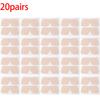 4/20pairs Butterfly-Shaped Elf Ear Stickers Cosmetic Corrector Self Adhesive Correction Patch Silicone Patches Tape Ears Primer