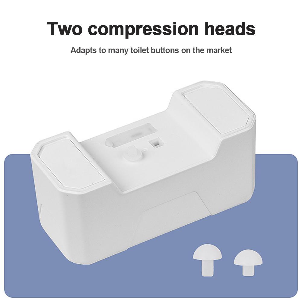 Бесконтактный умный смыв унитаза Автоматическая кнопка смыва унитаза Интеллектуальный инфракрасный датчик Водонепроницаемый сенсорный переключатель смыва для дома