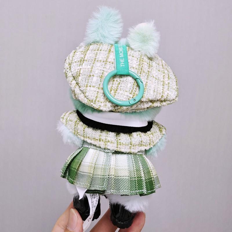 Labubu Doll Outfit Set With Cape Skirt Hat Shoes Optional Glasses Fashion Collection 1st 2nd 3rd Gen Figures
