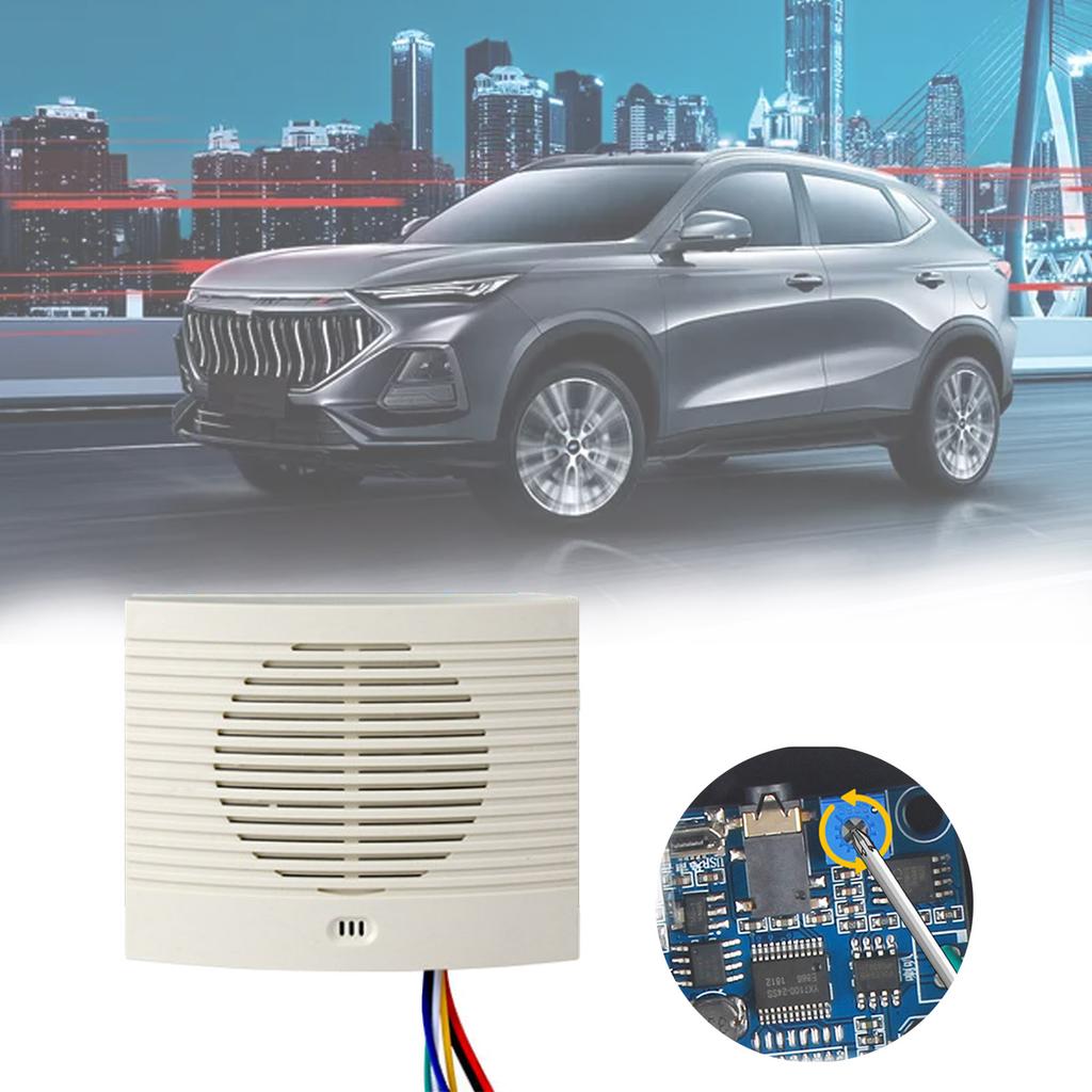 Звуковой сигнал заднего хода Аварийный сигнал заднего хода для автомобилей Напоминания о движении задним ходом для автомобилей Усовершенствованный дизайн процесса Крутой и стильный