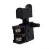 Drill Switch Black Lock On NO Contact Plastic Self Rest