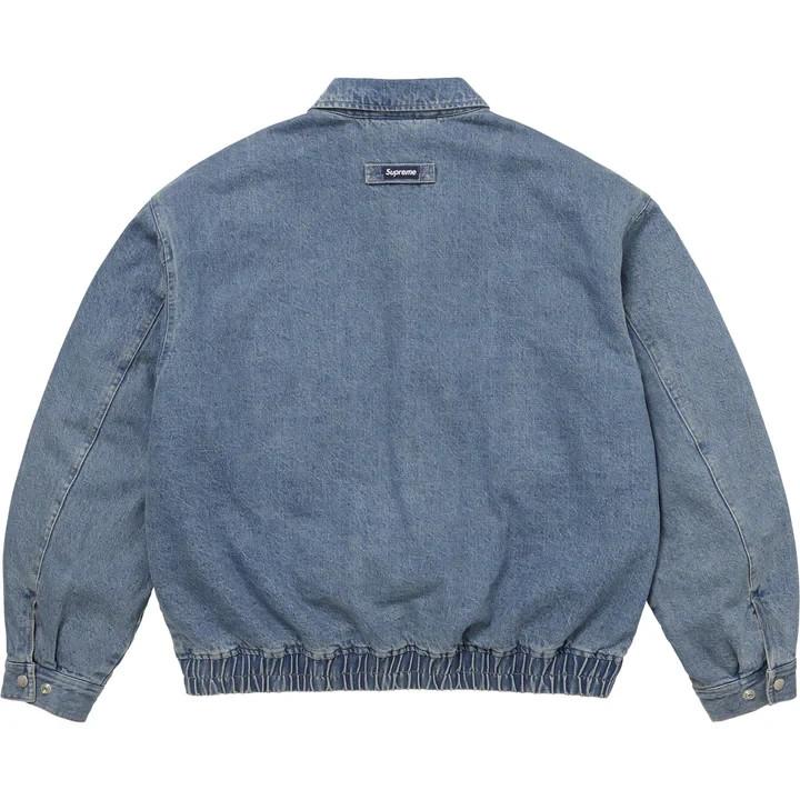 Supreme Hooded Utility Jacket Denim