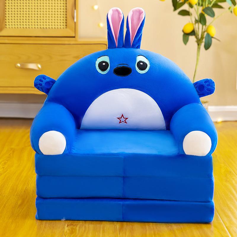 Folding Children'S Sofa Toys Kindergarten Baby Cartoon Seat Stool Lazy Sleeping Sofa Removable And Washable
