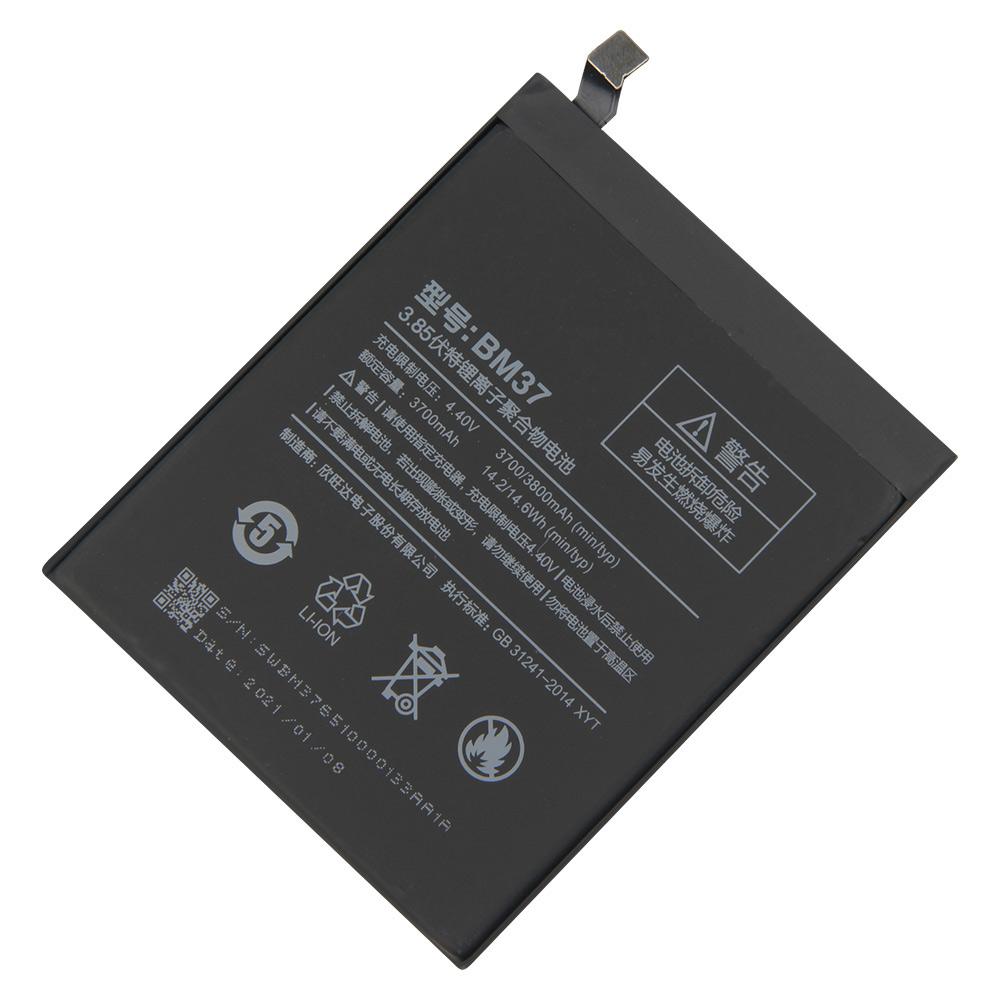 НОВЫЙ Запасной Аккумулятор Для Xiaomi 5s plus Xiaomi BM37 Аккумулятор для Телефона 3800 мАч
