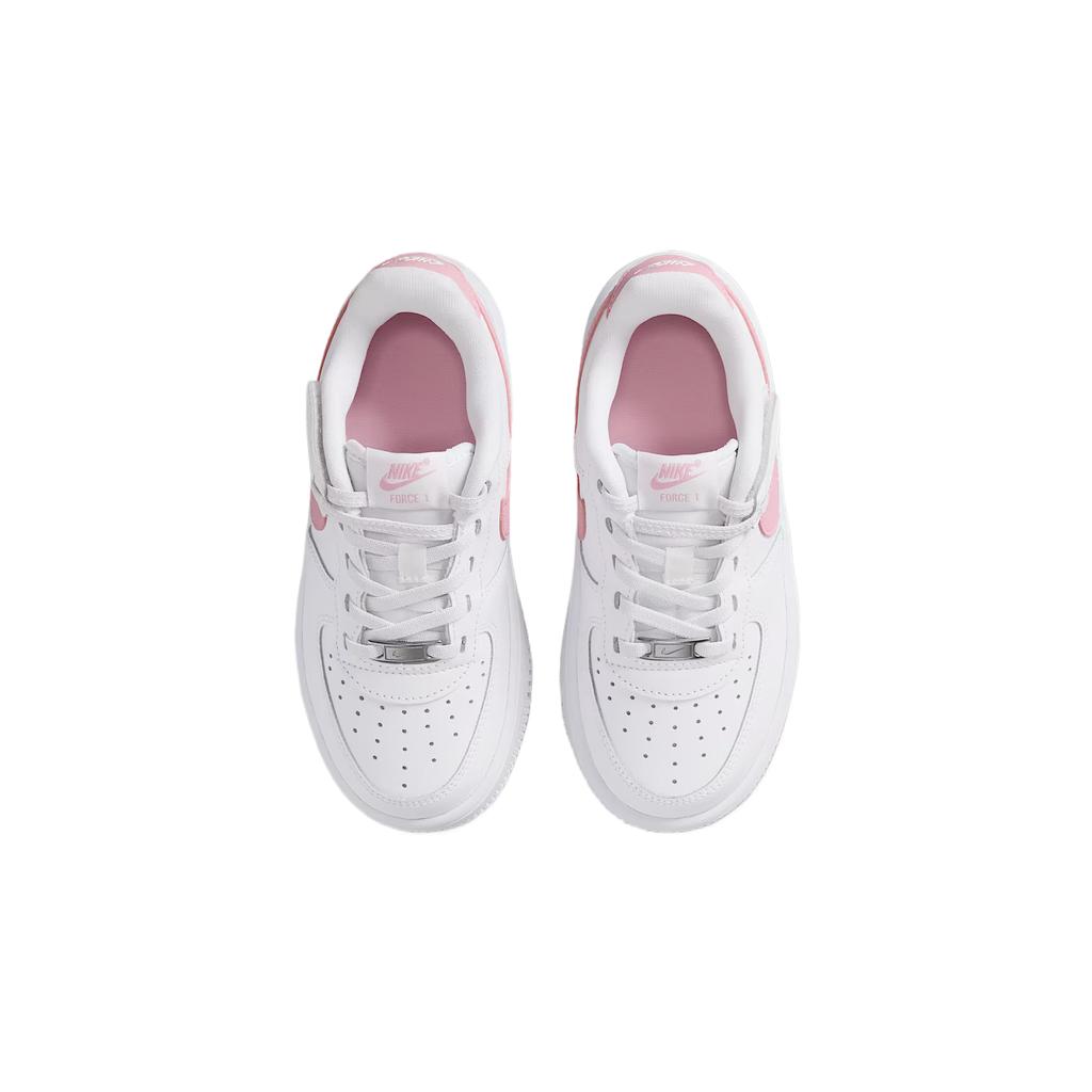 Nike Force 1 Low EasyOn PS White Medium Soft Pink Kids Sneakers IH4498-115