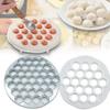 Dumpling Mould Dumplings Maker Ravioli Aluminum Mold Pelmeni Dumplings with Rolling Make Pastry Dumpling 37 Holes Kitchen