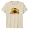 Let Your Soul Shine Unisexs TShirt Floral Sunflower Gift For Her