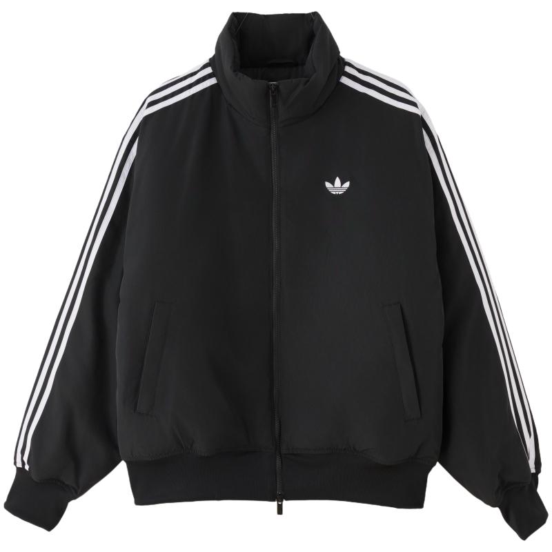 adidas Оригинальная куртка-бомбер с воротником-стойкой и длинными рукавами на молнии для мужчин KR7203