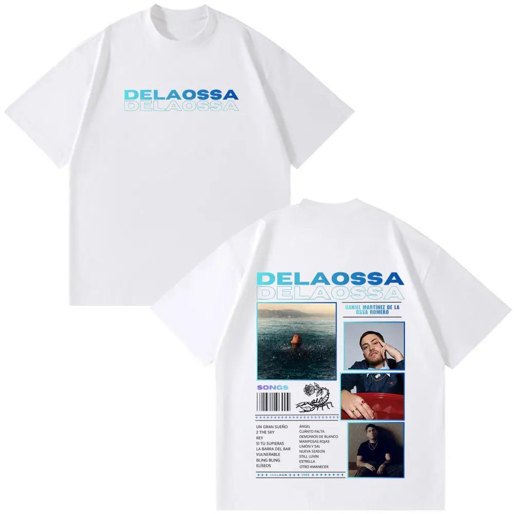 Rapper Delaossa Veneno Album Tour T Shirt Unisex Women Hiphop Fashion Harajuku T Shirts Vintage Summer Cotton Gothic Punk Tshirt