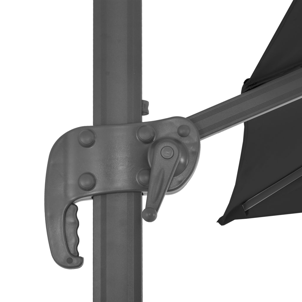 Portable Umbrella with Stand Anthracite Grey