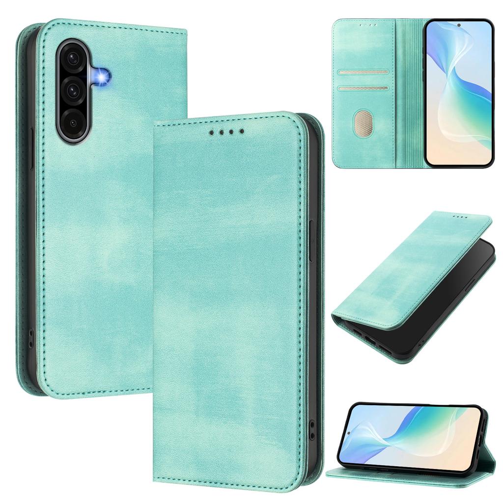 For Samsung Galaxy A36 5G Wallet Cases Retro Texture RFID Blocking Leather Phone Cover