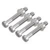 4Pcs M2.5x18.5mm Turntable Phonograph Screws,Hardware Replacement Headshells Stylus Mounting Vinyl