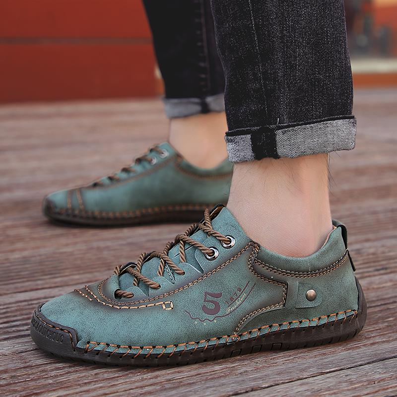 Повседневные кроссовки, кожаная обувь, мужские лоферы, горячая распродажа, мокасины, обувь для инструментов