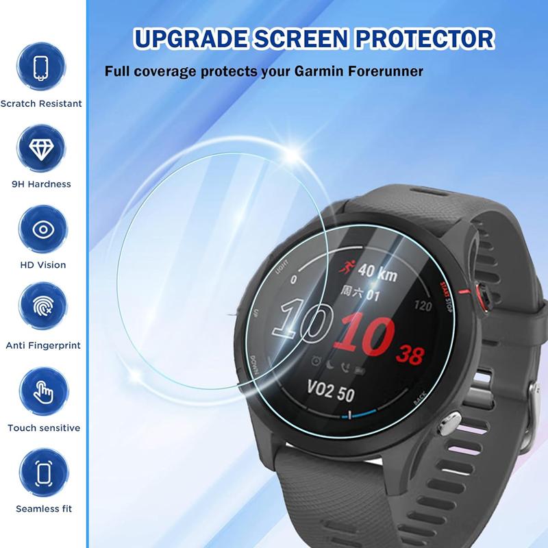 Протектор экрана для легкой установки на Garmin Forerunner 70 170 170Music 165 255 955 55 Закаленное стекло Взрывозащитные пленки