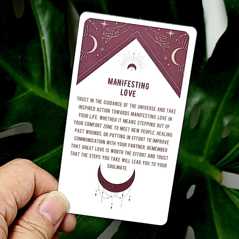 10.3*6см Колода карт Оракул Космические Связи 54 шт. Карты Оракул, Вдохновленные Вселенной для Любви и Отношений