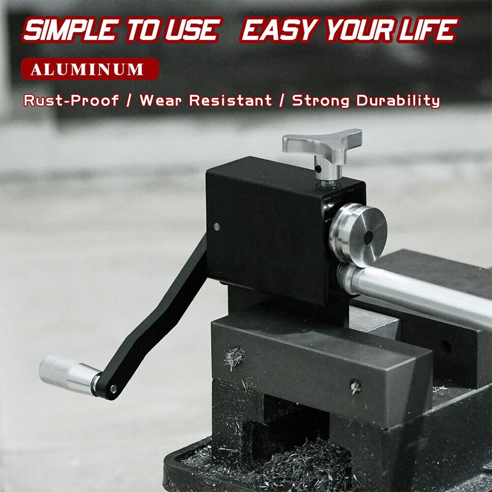 Qiilu Трубогиб Вальцовка для Формирования Бортиков Труб Инструмент для Вальцовки Стальных Труб для и Труб Большего Диаметра Инструмент, Машина, 5/8"