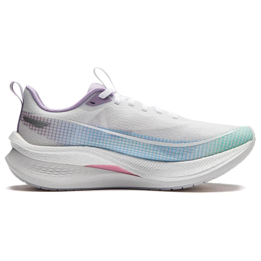Li Ning Red Rabbit 7 Pro Cotton Candy Cushioning Anti-Slip Durable Breathable Rebound Low-Top Sprinting Running Shoes Women Sneaker ARPV026-4