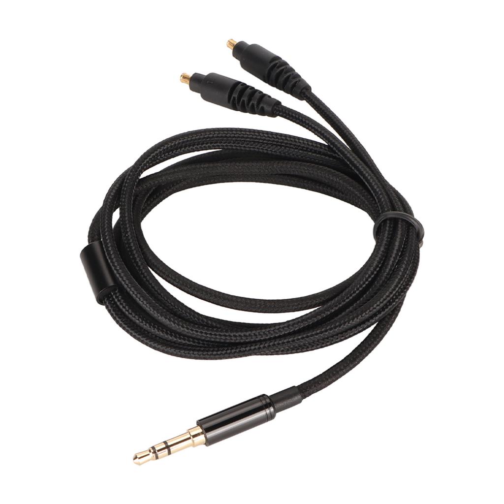 3.5mm Replacement Headphone Cable Gold Plated Plug Braiding Cable Replacement Cord for ATH MSR7b ATH SR9 ATH ESW990H