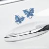 Shimmering Rhinestones Butterfly Car Sticker Sparklings Crystal Decal for Bumpers Window Laptop& DIY Auto Accessories