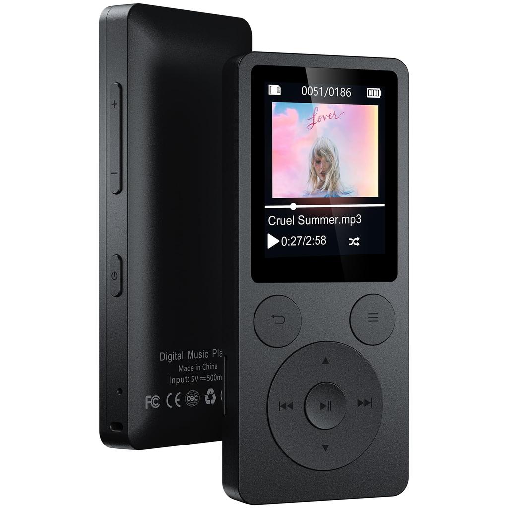 MP3 Player ODEJOI Bluetooth 5.3 Built-in Speaker 32GB Model