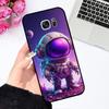 Для Samsung Galaxy S7 Edge Силиконовый Чехол Астронавт Милый Мягкий ТПУ Чехол для Телефона Для Samsung Galaxy S6 S7 S 7 Edge Задняя Крышка Бампер