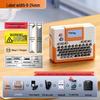 SUPVAN LP6245E Портативный Bluetooth Термотрансферный принтер этикеток CN вилка (адаптер в комплекте)