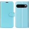 Для Google Pixel 9 Pro XL Чехол Защитный кожаный чехол-фолио с текстурой личи