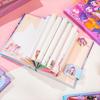 Chibi K-POP Demon Hunters HUNTRIX Anime Magnetic Buckle Notebook, Colorful Page Journal, Student Stationery & Festival Gift