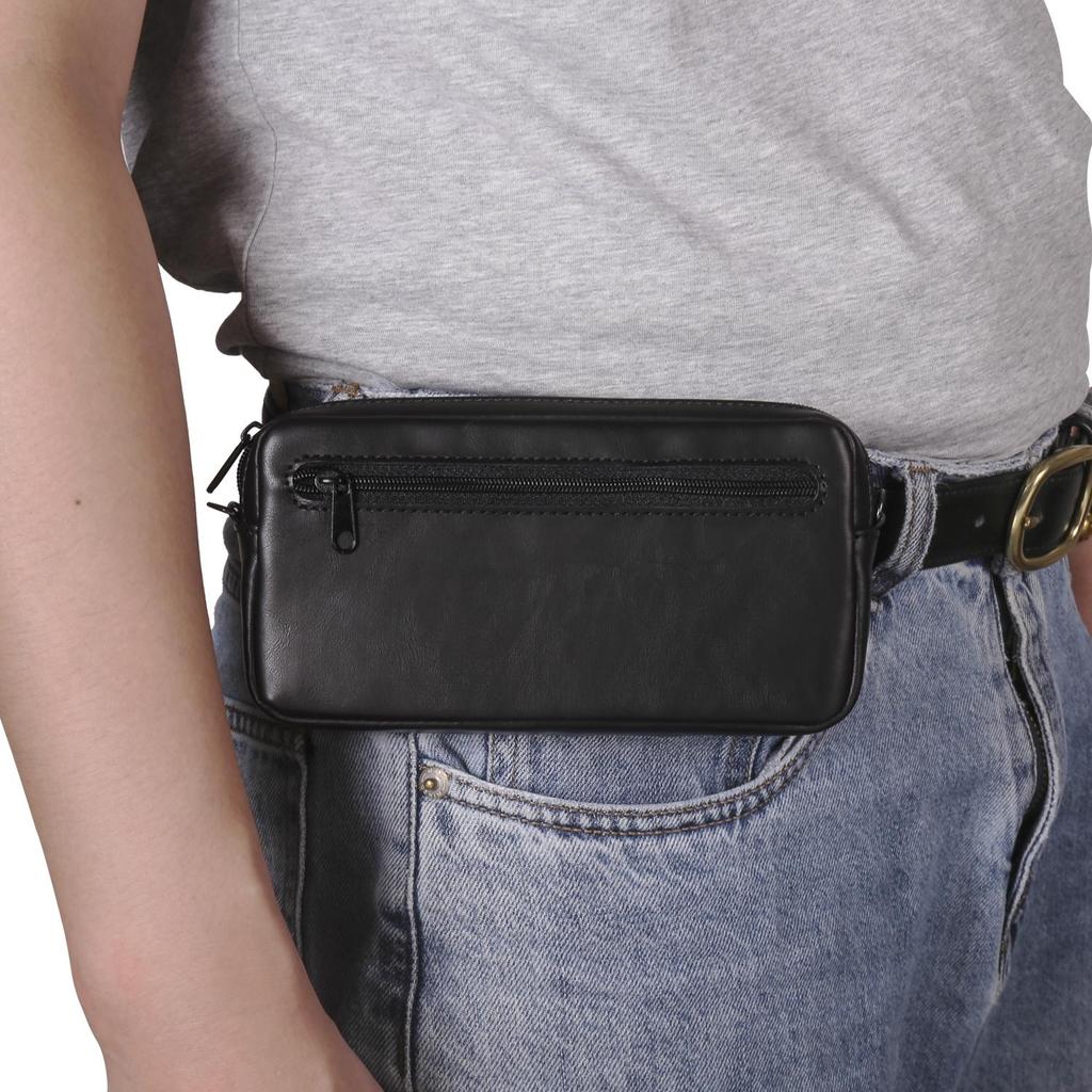 Чехол-кошелек из коровьей кожи с зажимом для ремня, мужская поясная сумка для iPhone 16, 15, 13, Pro, Samsung S24, S23, Redmi Note 12, Google Hand Holster Pouch