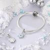 925 Silver Element Charms Beads Water Ice Fire Wind Pendants for DIY Bracelets Fine Jewelry Making