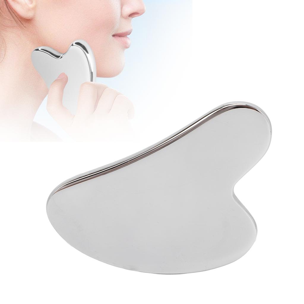Multifunctional Gua Sha Facial Tool Stainless Steel Face Lifting Tightening Scraping Board