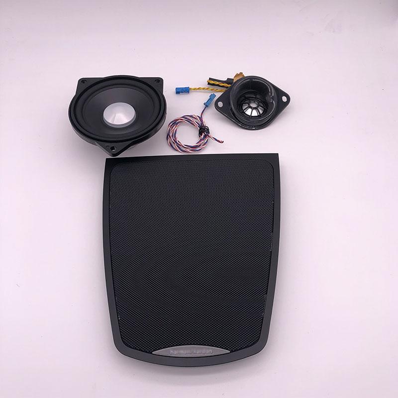 Автомобильный динамик передней двери для BMW F10 F11 5 серии, аудио труба, твитер, крышка, головка, тройной рожок, украшение в рамке, оригинальная модель