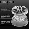 Подставки для спиралей от комаров, Внешняя спираль от комаров для двери, Нержавеющая стальная коробка для спирали от комаров, Используется для дома, сада, кемпинга