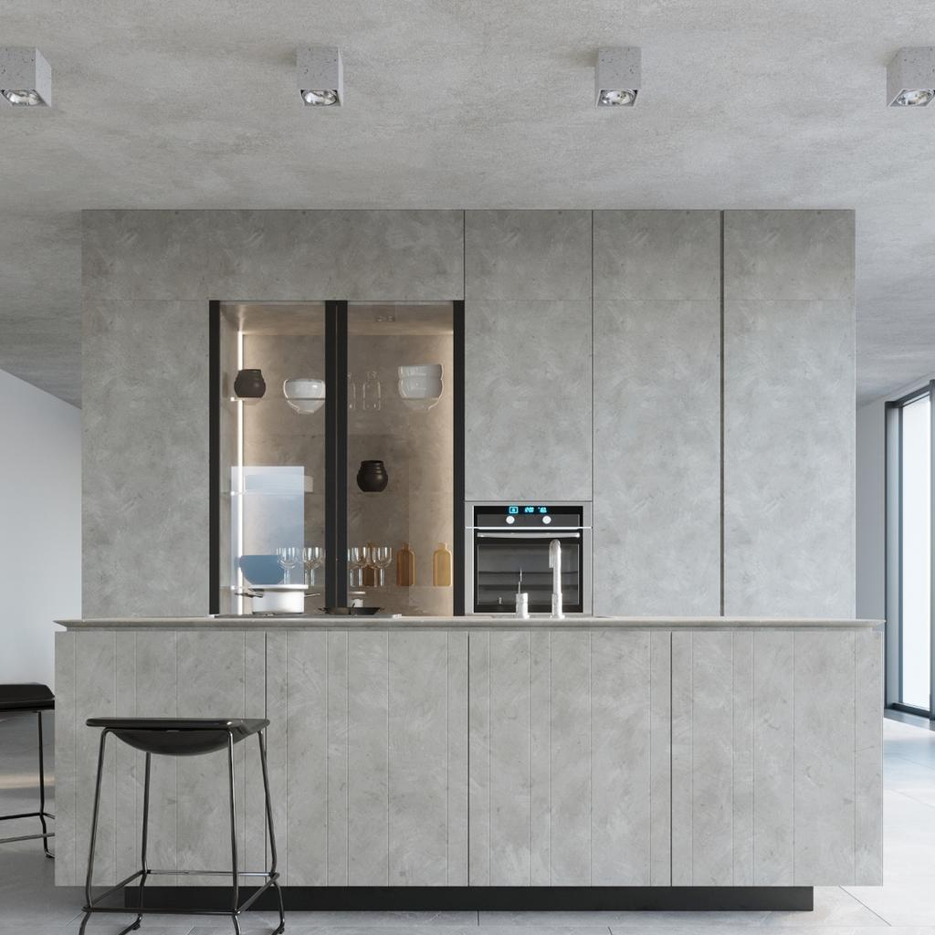 Ceiling valde 140 concrete