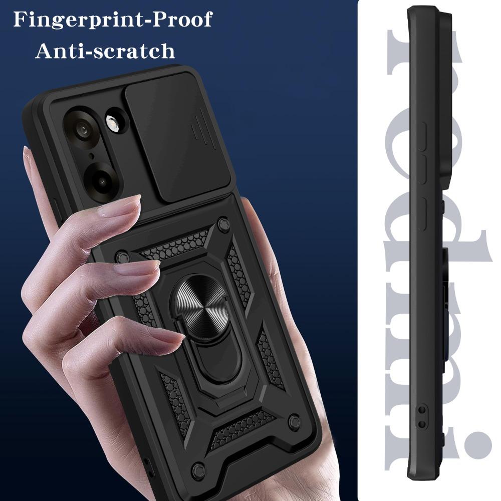 Чехол для Oneplus Nord CE 5 5G ACE 5 Racing Case Слайд-камера Кольцо-подставка Ударопрочная крышка для Oneplus ACE 5 Racing Capa