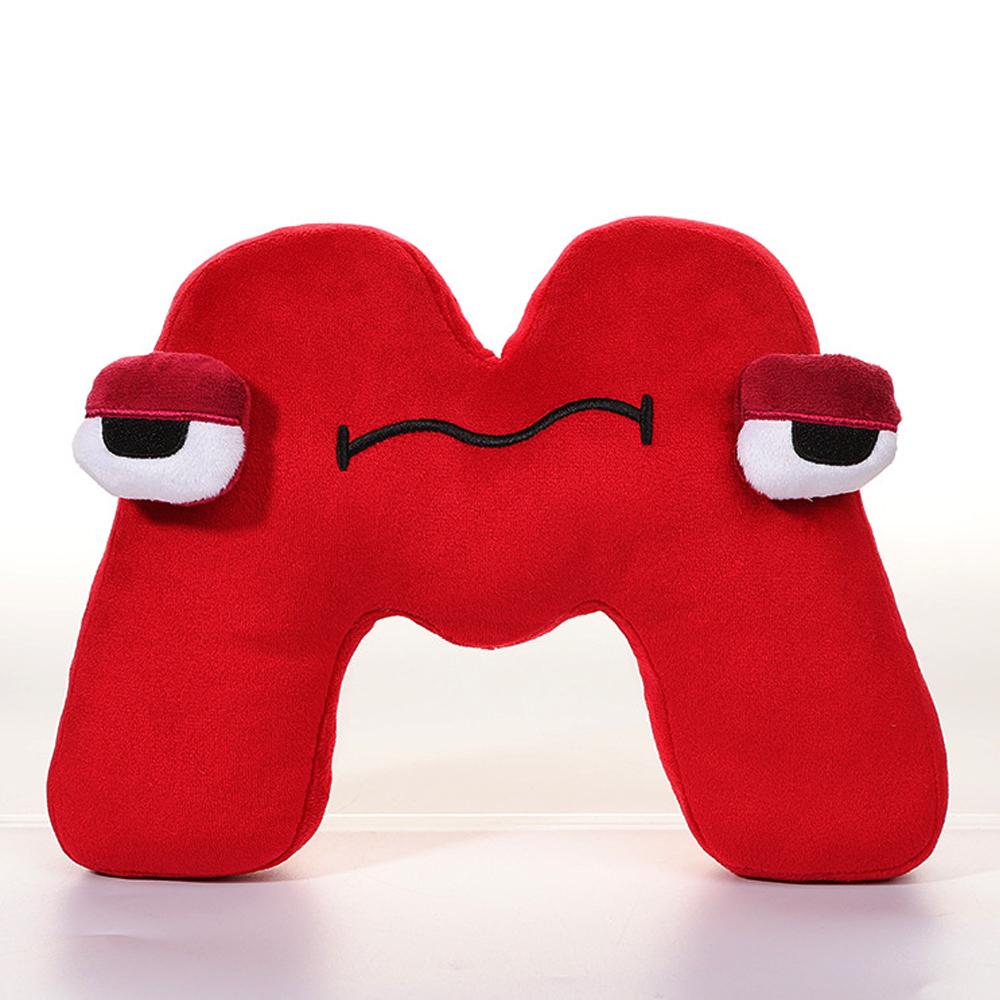 Плюшевые игрушки с алфавитом Lore, 26 букв, плюшевые развивающие куклы с животными для детей и взрослых, рождественский подарок на Хэллоуин