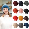 Adult Unisex Hat Comfort Warm Winter Knit Hat For Outdoor Sport Ski Cap