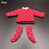 Dolls for 1/11 OB11 Doll DIY Doll Clothes Doll Cotton T-shirt Doll T-shirt Socks Cotton Dot Blouse