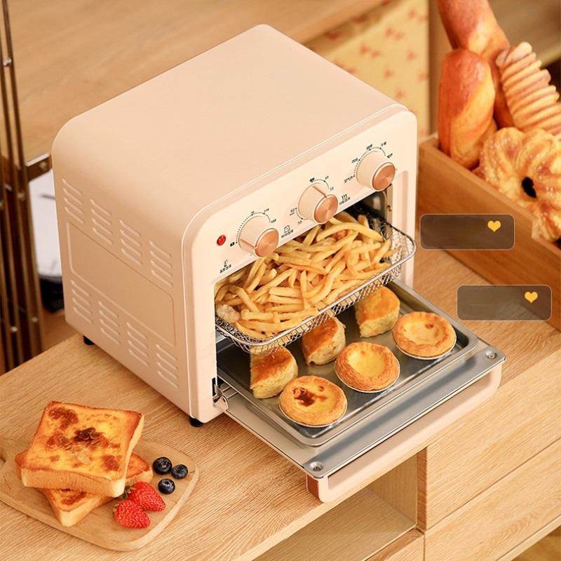 Изысканная многофункциональная электрическая духовка, бытовая фритюрница, духовка 2-в-1, полностью автоматический интеллектуальный прибор