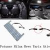 LED 6000K Car Interior Reading Lights Rear Dome Light for Toyota C-HR Prius Hiace RAV4 Reiz Mark X yaris vios