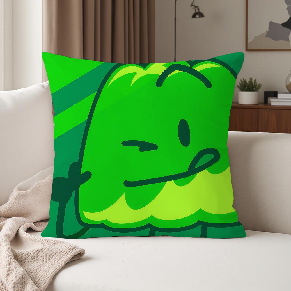 Hot Cartoon BFDI Battle For DDream Island Pillow Case Suitable For Bedrooms Living Rooms Cars Home Decoration