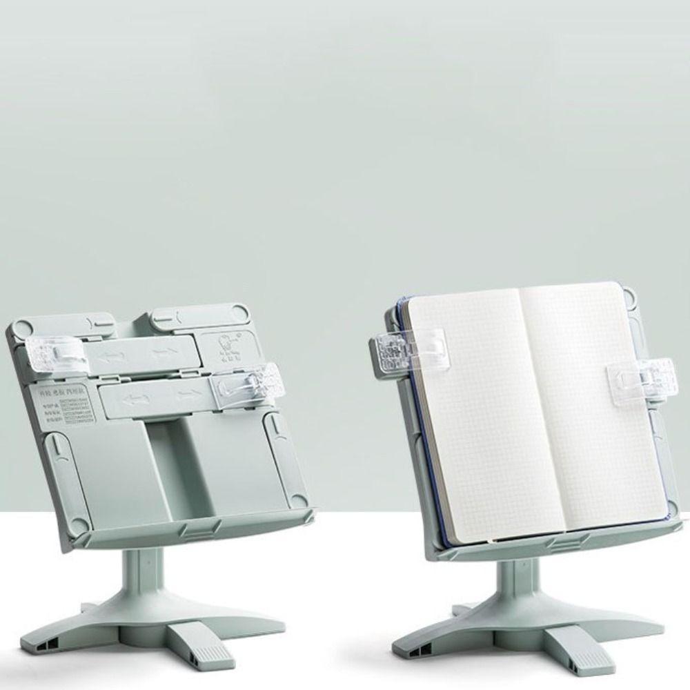 Adjustable Angle Lifting Landing Book Stand Extendable Book Holder Portable Reading Bookshelf  Pad