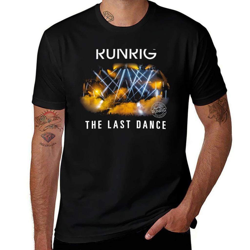 Runrig Band Tshirt Trendy Casual Short Sleeve Shirt