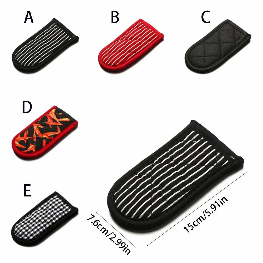 Anti-Scald Pan Handle Holder Sleeve Cotton Pans Handle Cover Cookware Potholder  Frying Pan