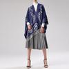 Women Fashion Printing Tassel Shawl Winter Warm All-match Cloak Scarf