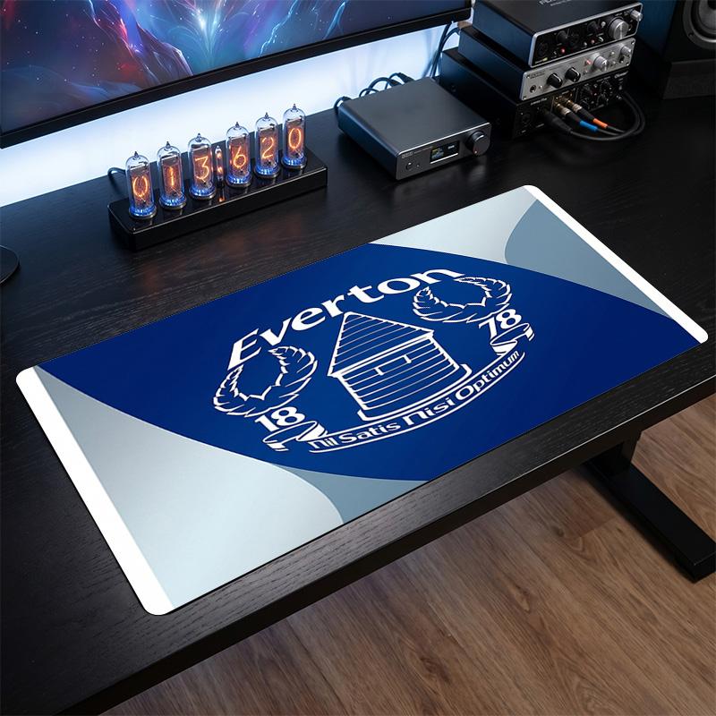Игровой коврик для мыши Everton Football Print, большой, противоскользящий, расширенный, для офиса, дома