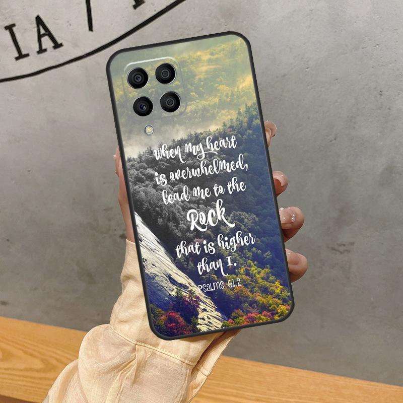 Христианские псалмы для Samsung Galaxy M52 M31 M32 M16 M11 M21 M13 M33 M35 M53 M55 M15 M14 M34 M54 M12 M06 Чехол