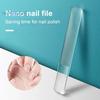 9Pcs Nanometer Glass Polishing Strips - Fine Particle, No Damage Polisher Nail File for Bright Manicure