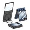 Магнитный чехол Samsung Z Flip7 с вращающейся подставкой и защитой шарнира по всей поверхности