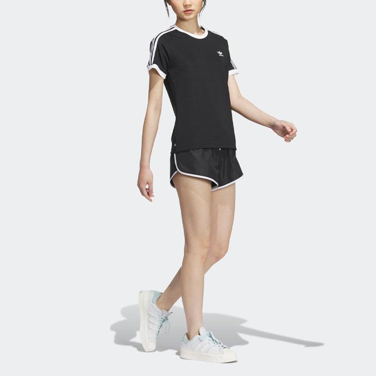 adidas Originals Дом Классики Повседневные Шорты Женские Черные Средние IU1292